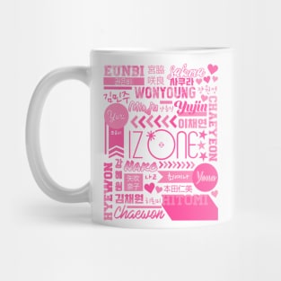 IZ*ONE Collage Mug